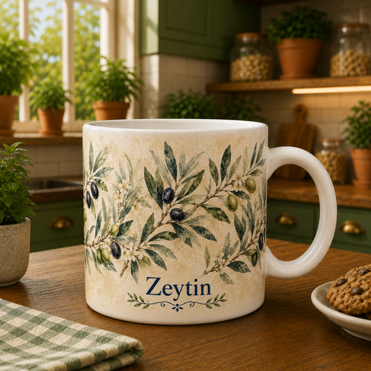 Zeytin Dalı Kupası — Melahat & Çakıl Ege Koleksiyonu